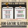 Jam Gacor Slot88 Waktu Terbaik Main Slot Online